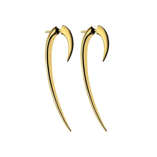 Shaun Leane for Gemfields Sabre earrings set with pavé